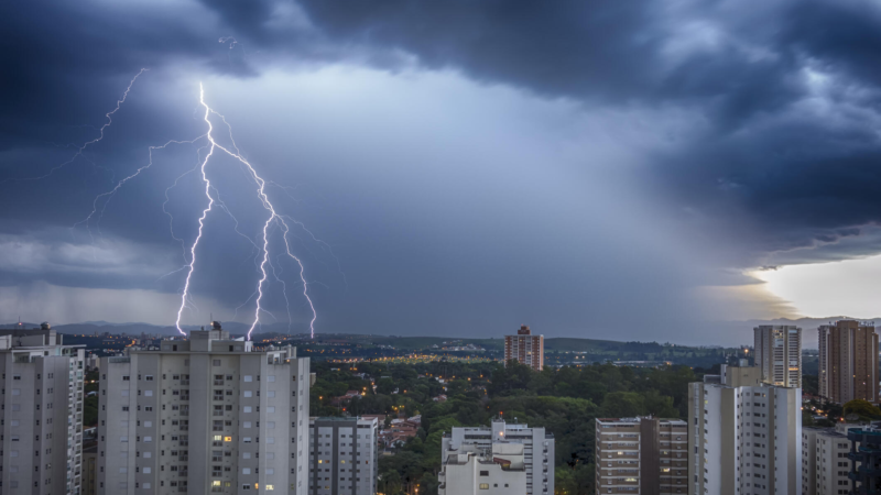 INMET INFORMA RISCO DE TEMPESTADES E VENTANIA FORTE PARA FINAL DE SEMANA EM TODO VALE DO PARAÍBA