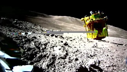 DURANTE POUSO TORTO NA LUA ESPAÇONAVE JAPONESA PERDE AS FUNCIONALIDADES DO MOTOR