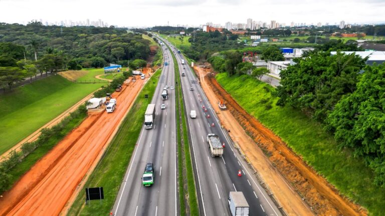 ACESSO Á NOVA PISTA MARGINAL DA VIA DUTRA EM SÃO JOSÉ DOS CAMPOS SERA LIBERADA PARA TRÁFEGO