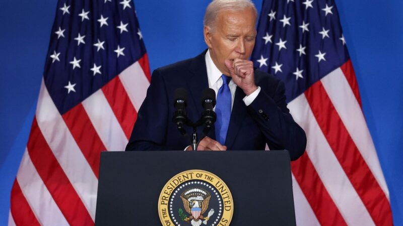 PRESIDENTE DOS EUA JOE BIDEN TESTA POSITIVO PARA COVID-19