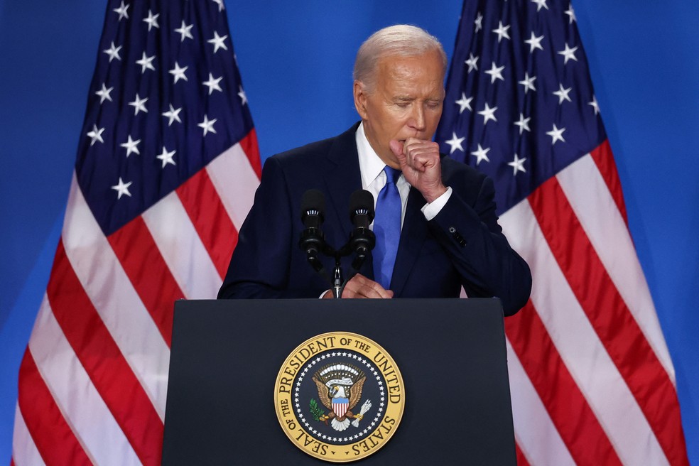 PRESIDENTE DOS EUA JOE BIDEN TESTA POSITIVO PARA COVID-19