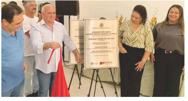 EM LAVRINHAS INTERIOR DE SP, NOVA UNIDADE DE SAÚDE DO RECANTO TRANQUILO E NUCLEO DE SAÚDE MENTAL SÃO INAUGURADOS