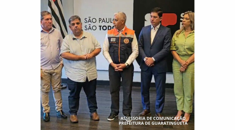 Prefeito da cidade Guaratinguetá Junior Filippo, Participa de Reunião para Buscar Soluções para a Barragem do Ribeirão dos Mottas