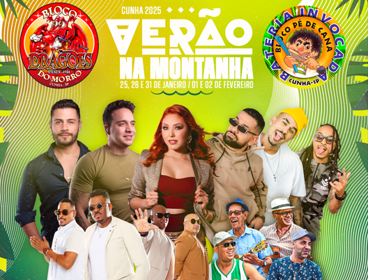 Verão na Montanha: Festival em Cunha une música, sabores e diversão