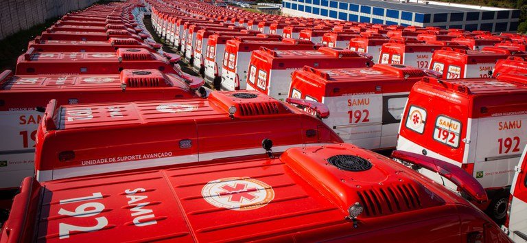 Mais ambulâncias: Governo amplia frota do SAMU para agilizar atendimento em todo o Brasil